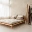 PEEK BED natural pine (posteľ z borovice) - Farba: karup natural, rozmer: 140*200 cm