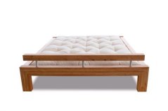 WOOD 02 natural adler bed (posteľ z jelše)