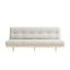 LEAN SOFA natural pine (pohovka z borovice) - Farba: karup natural, farba futonu: beige 747