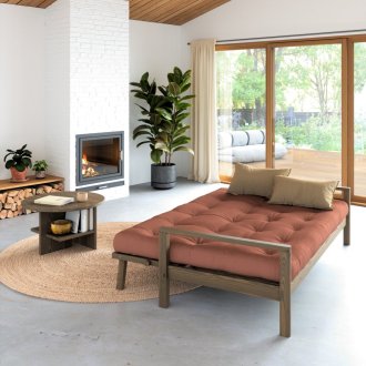 sofa KNOB - farba futonu - mocca 755
