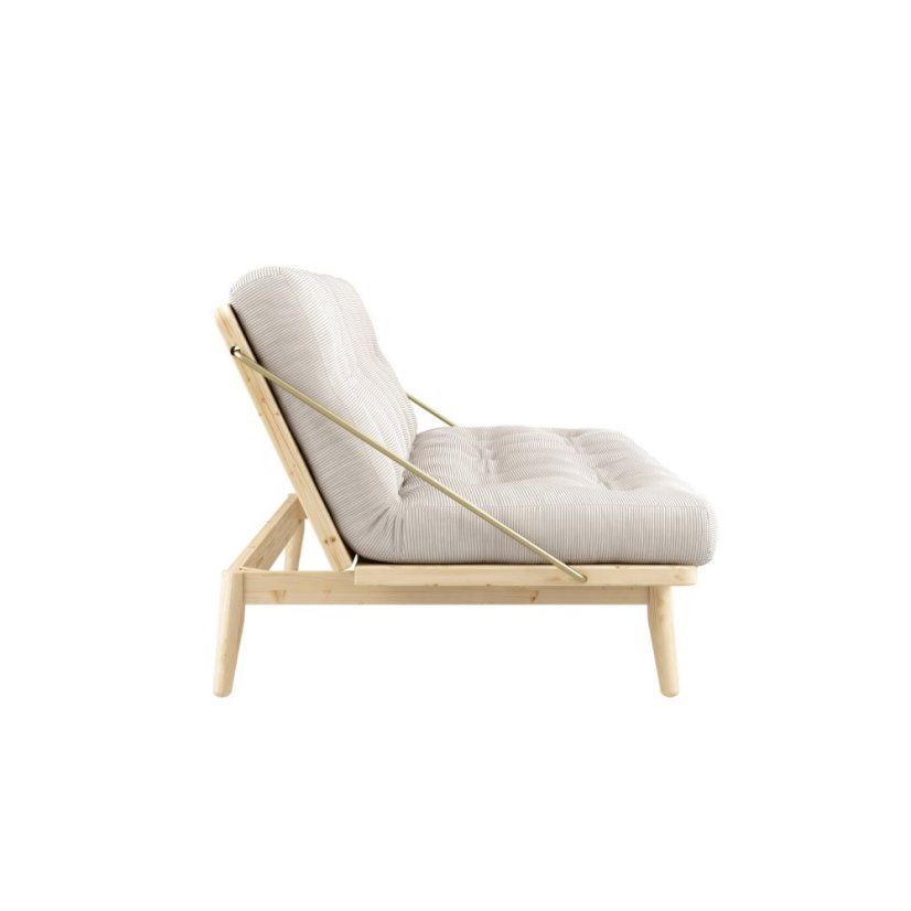 FOLK SOFA natural pine (pohovka z borovice) - Farba: karup natural, farba futonu: natural 701