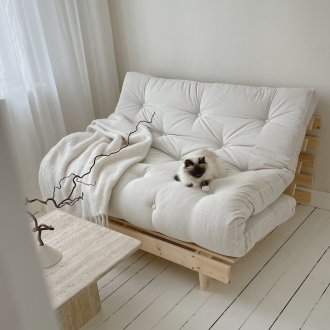 sofa ROOT - farba futonu - brown 715