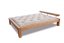 WOOD 02 natural adler bed (posteľ z jelše) - Farba: Natural adler, rozmer: 90*200 cm