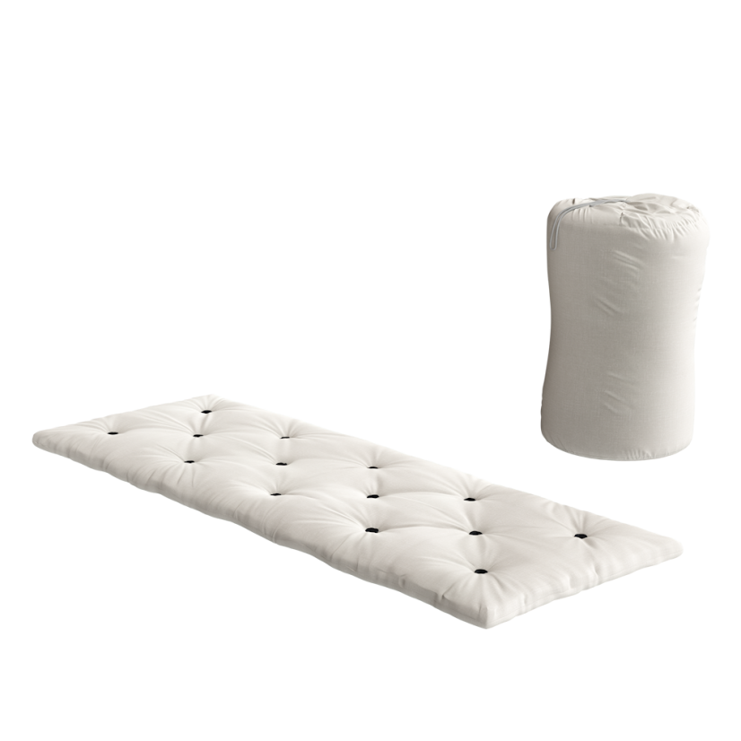 BED IN A BAG - rozmer: 70x190x5 cm, farba futonu: beige