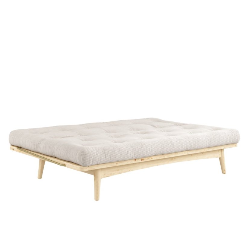 FOLK SOFA natural pine (pohovka z borovice) - Farba: karup natural, farba futonu: natural 701