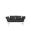 BEAT SOFA natural pine (pohovka z borovice) - Farba: karup natural, farba futonu: dark grey 734