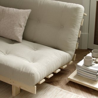 sofa LEAN - farba futonu - olive green 756