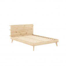 RETREAT BED natural pine (posteľ z borovice)