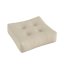 MORE POUF OUT™ - rozmer: 70*70 cm, farba futonu: karup out white