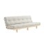 LEAN SOFA natural pine (pohovka z borovice) - Farba: karup natural, farba futonu: beige 747