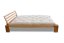 WOOD 03 natural oak bed (posteľ z duba) - Farba: Natural oak, rozmer: 90*200 cm