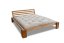 WOOD 03 natural oak bed (posteľ z duba) - Farba: Natural oak, rozmer: 90*200 cm
