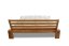 WOOD 03 natural oak bed (posteľ z duba) - Farba: Natural oak, rozmer: 90*200 cm