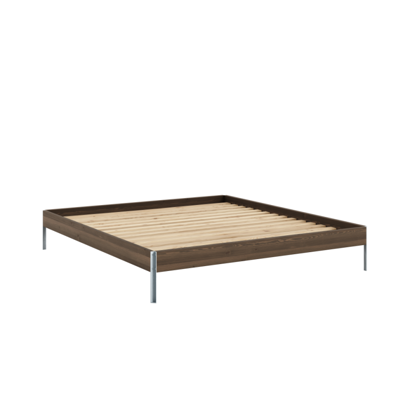 CORE BED natural pine (posteľ z borovice) - rozmer: 140*200 cm, farba: karup natural