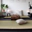 TATAMI natural mat (podložka) - Farba: Čierna, rozmer: 90*200 cm