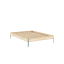 CORE BED natural pine (posteľ z borovice) - rozmer: 140*200 cm, farba: karup natural