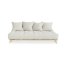 SENZA SOFA DAYBED pine (pohovka z borovice) - Farba: karup natural, farba futonu: natural 701