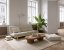LEAN SOFA natural pine (pohovka z borovice) - Farba: karup natural, farba futonu: beige 747