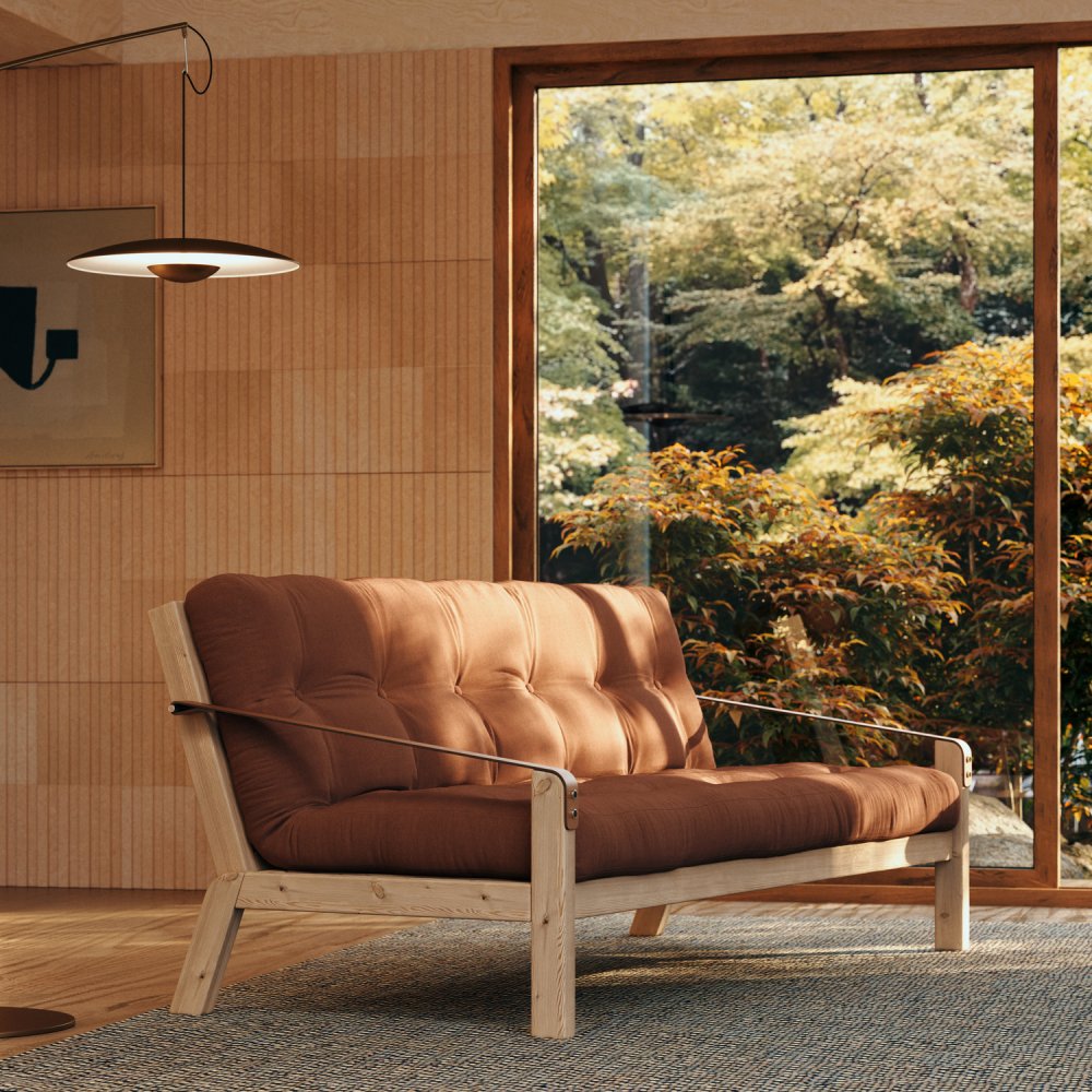 sofa POETRY - farba futonu - petrol blue 757