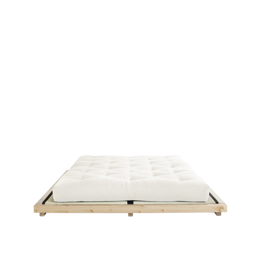 DOCK BED natural pine (posteľ z borovice) - Farba: karup natural, rozmer: 140*200 cm