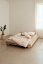 SOCIAL BED natural pine (posteľ z borovice) - rozmer: 148x204x23 cm, farba: natural (lak)