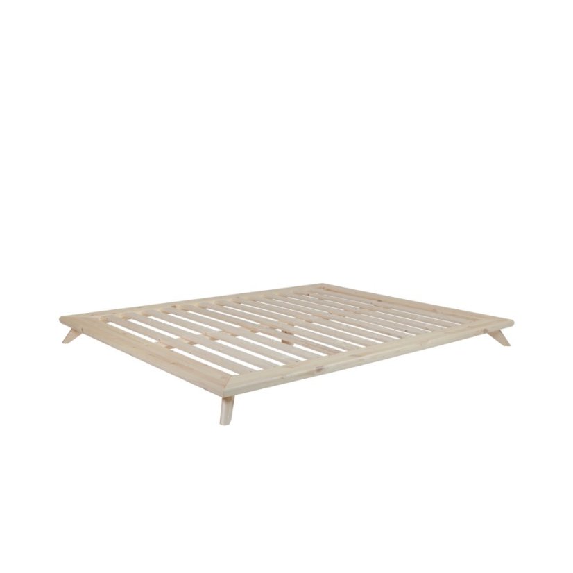 SENZA BED natural pine (posteľ z borovice) - Farba: karup natural, rozmer: 90*200 cm