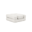 MINI CUBE - rozmer: 60x68x24 cm, farba futonu: natural