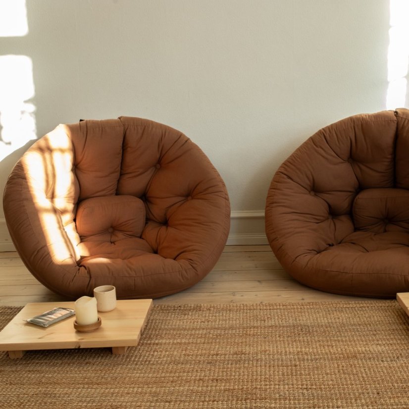 sofa NIDO (futónová pohovka) - rozmer: 90*180 cm, farba futonu: natural 701