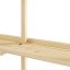 GROOVE SHELVING (nástenné police) - Farba: karup natural, rozmer: 127*25,5*66 cm