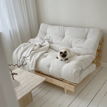 sofa ROOT - farba futonu - beige 747
