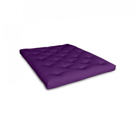 FUTON natural deluxe (komfort) - Farba: Purple, rozmer: 160*200 cm