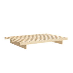 KANSO BED natural pine (posteľ z borovice)