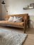 KNOB SOFA natural pine (pohovka z borovice) - Farba: karup natural, farba futonu: ivory 510
