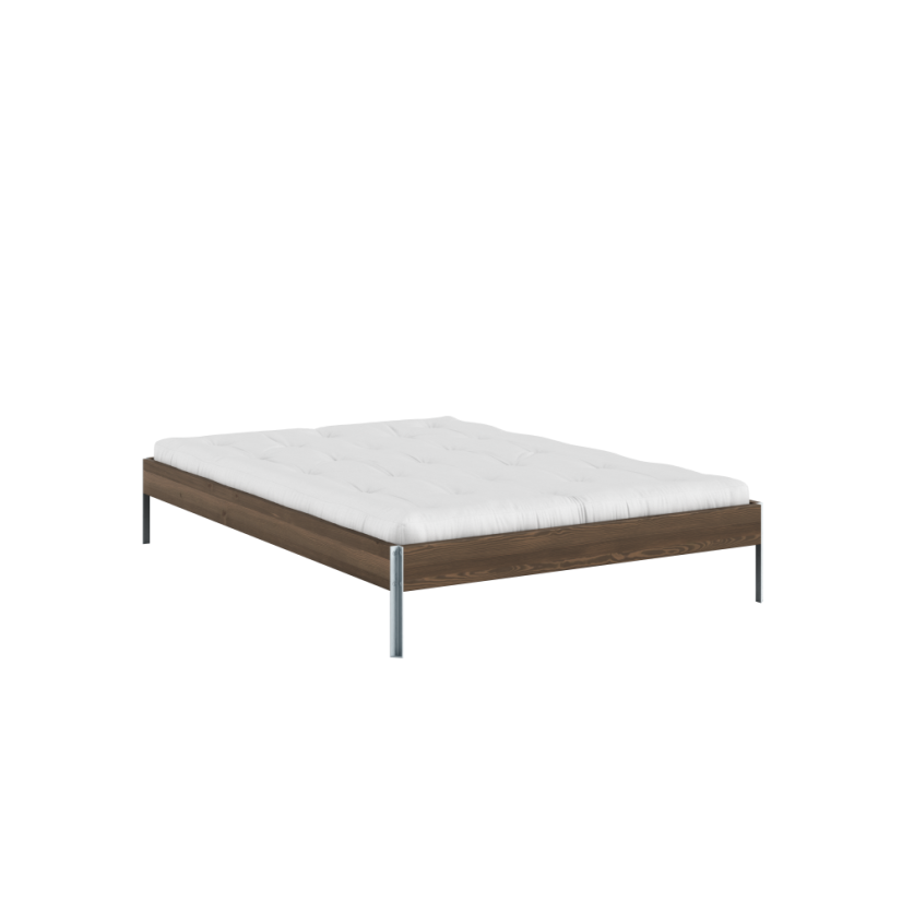 CORE BED natural pine (posteľ z borovice) - rozmer: 140*200 cm, farba: karup natural