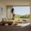 LEAN SOFA natural pine (pohovka z borovice) - Farba: karup natural, farba futonu: beige 747