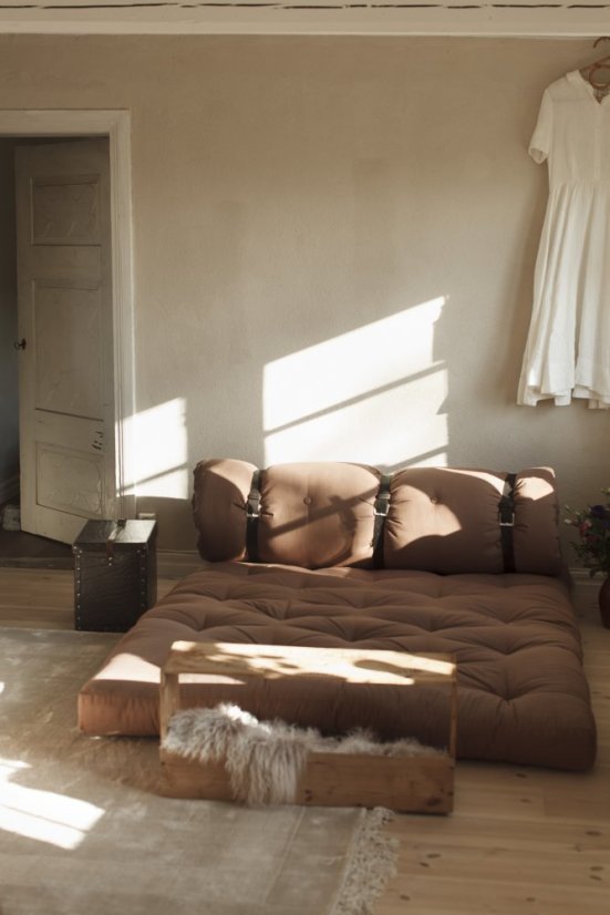 sofa BUCKLE-UP (futónová pohovka ) - rozmer: 70*200 cm, farba futonu: natural 701