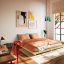 DOCK BED natural pine (posteľ z borovice) - Farba: karup natural, rozmer: 140*200 cm