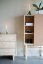 SLIDE CABINET W. PINBOARD